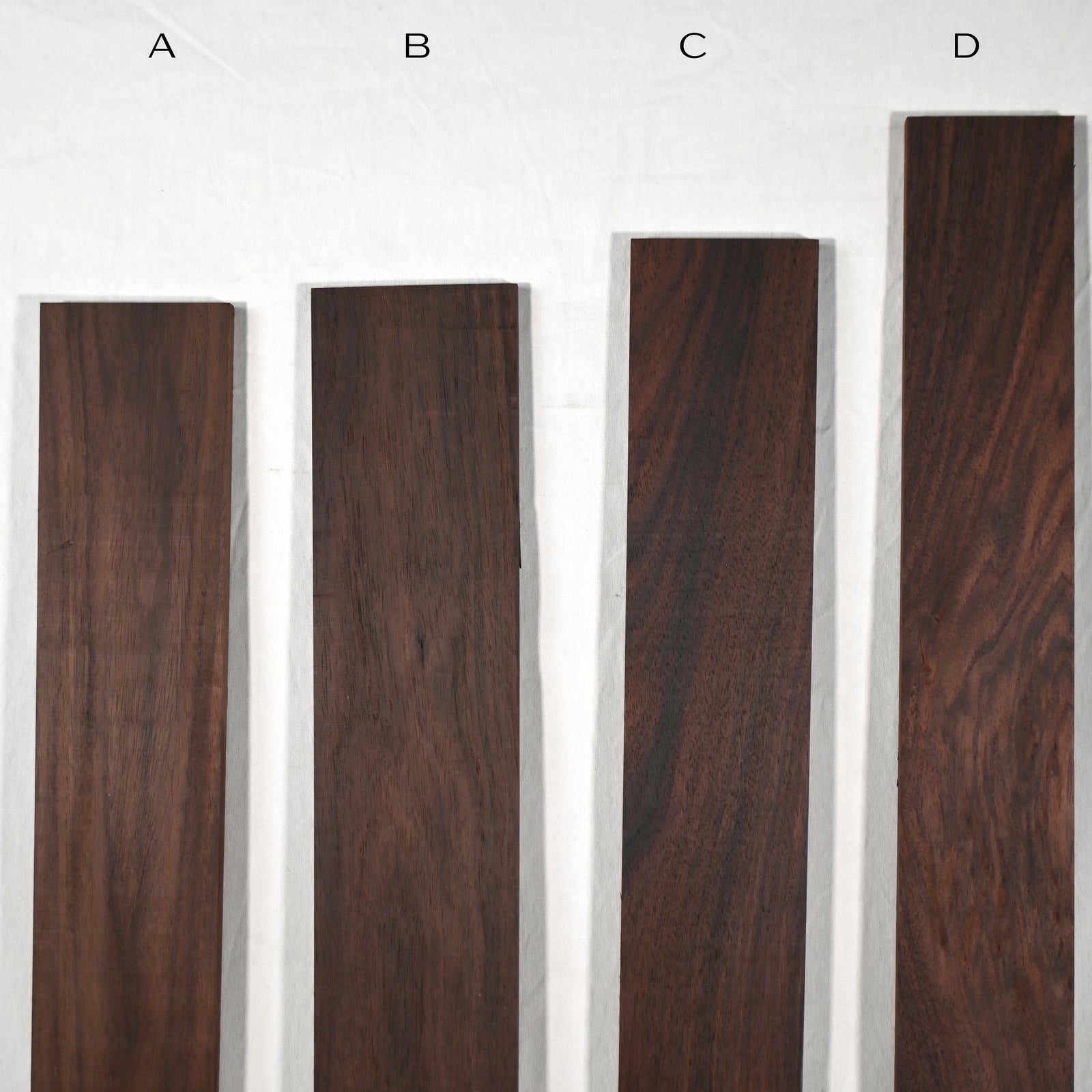 ベース用指板材 ローズ ロング 432 21F R400 インディアンローズウッド指板材 3 4弦ベース対応 – DEEP WOOD