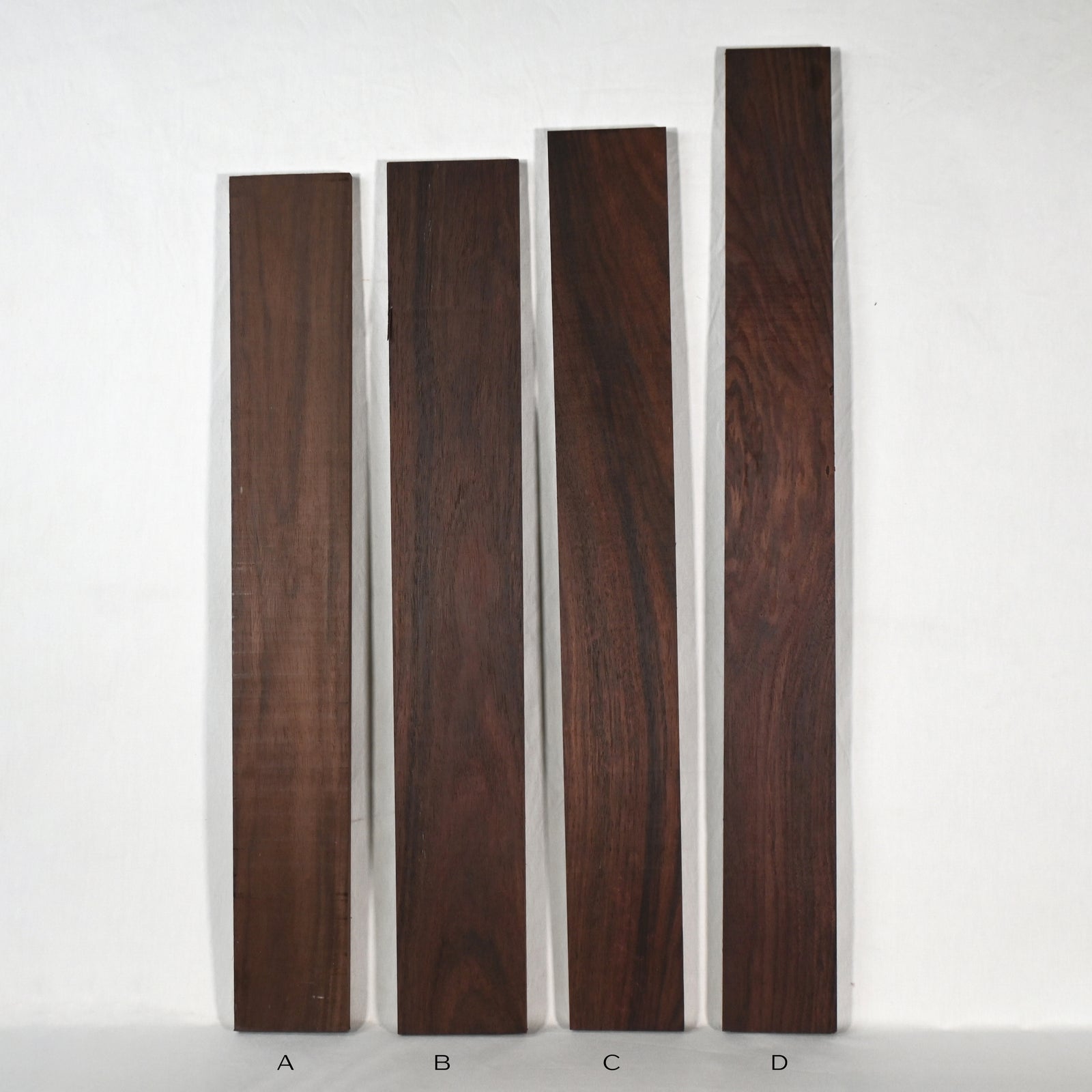 ブラジリアンローズウッド ハカランダ ベース長指板 4 Bizen